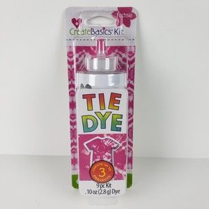 Create Basics FUCHSIA Tie Dye 9 Piece Kit Create Up To 3 Projects